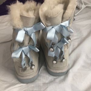 White Ugg boots